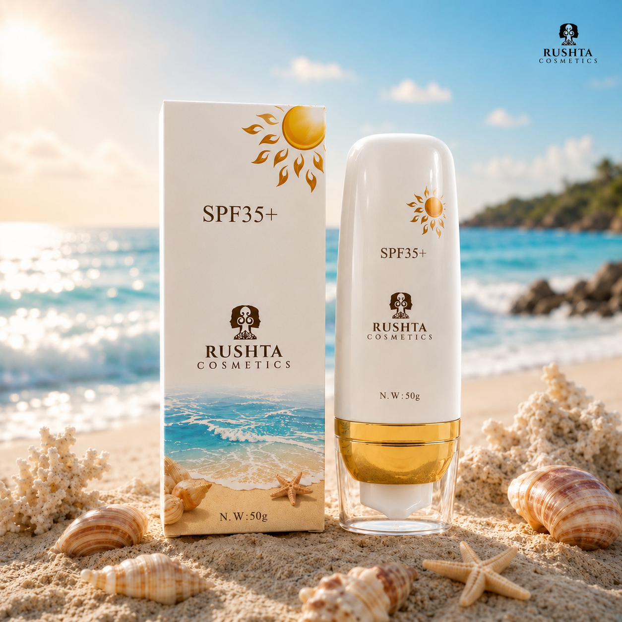 Rushta Sunscreen SPF35+