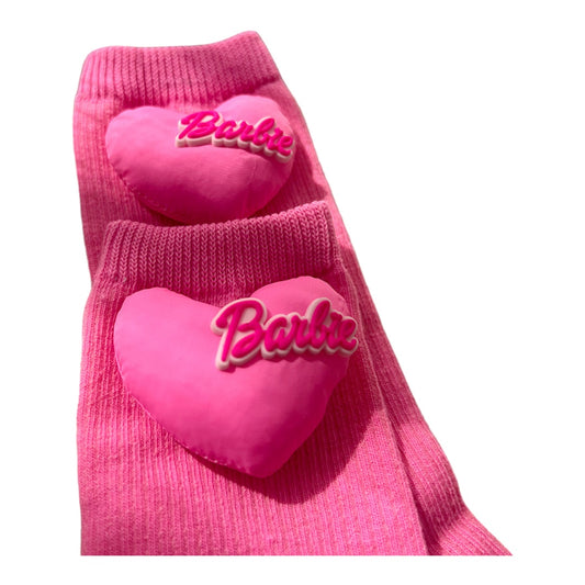 Barbie Socks with Heart